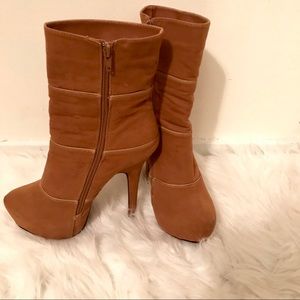 Camel Color Booties